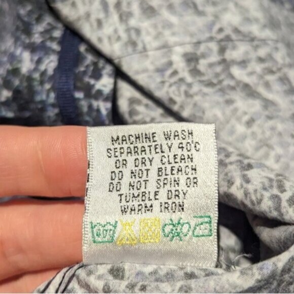 Bugatchi 100% cotton speckled abstract print button down dress shirt - Picture 6 of 7